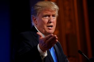 File photo of President Donald Trump by Kevin Lamarque/Reuters