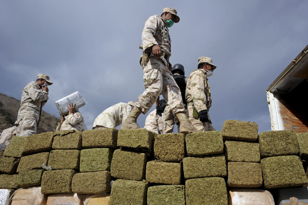 Mexican Army Incinerates Over 130 Tons Of Seized Marijuana