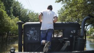 For three brothers, 'Texas pride' means buying a 5-ton truck on Craigslist and helping fellow Texans