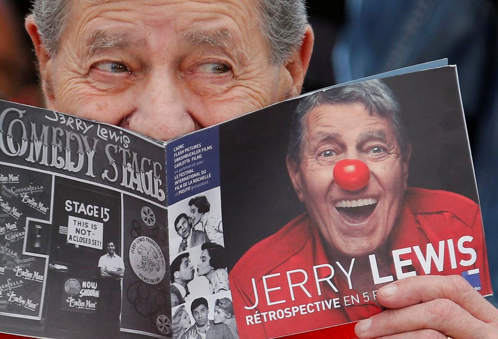 FILE PHOTO: Cast member Jerry Lewis poses during a photocall for the film "Max Rose" at the 66th Cannes Film Festival