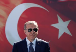 Turkish President Tayyip Erdogan attends a ceremony in Istanbul, Turkey, August 25, 2017. REUTERS/Murad Sezer