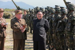 File photo of North Korean leader Kim Jong Un with the Korean People's Army is from KCNA via Reuters