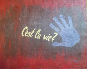 An artwork from an inmate at San Quentin. Courtesy of Nicola White