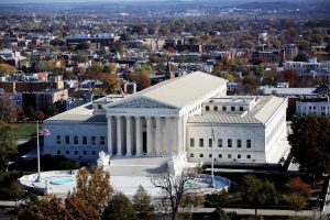 FILE PHOTO - A general view of the U.S. Supreme Court building in Washington