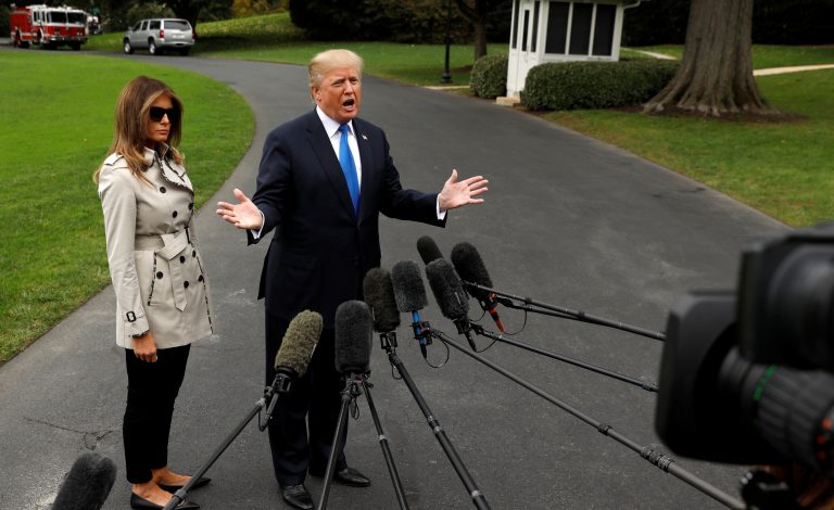 File photo of President Donald Trump by Kevin Lamarque/Reuters