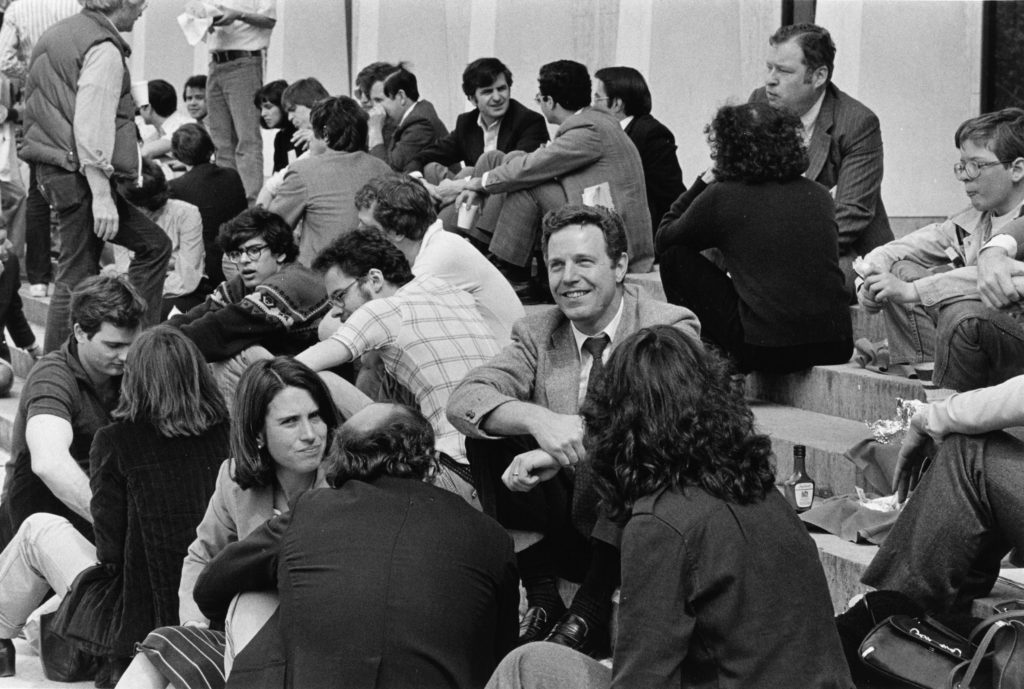 Uwe Reinhardt, seen here early in his career at Princeton University, was a leading voice on health care economics. Photo ...