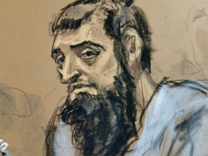 Suspect in New York truck attack pleads not guilty to murder and terrorism charges