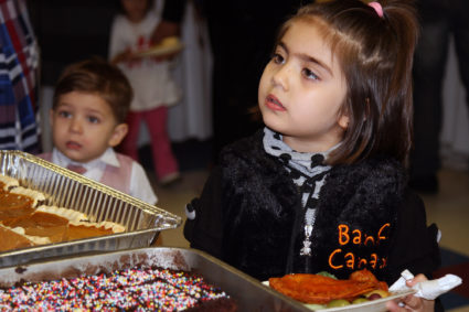 The extensive sweets menu includes brownies, carrot cake and pumpkin pie. Photo by Larisa Epatko/PBS NewsHour