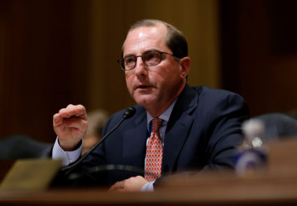 U.S. health chief says overdose deaths beginning to level off