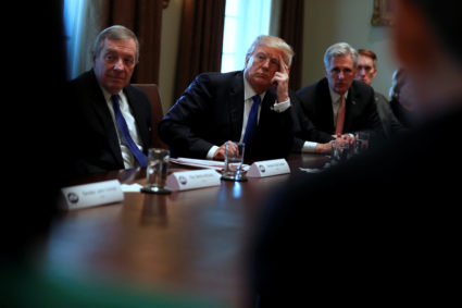 What will come from the unusual, on-camera immigration meeting?