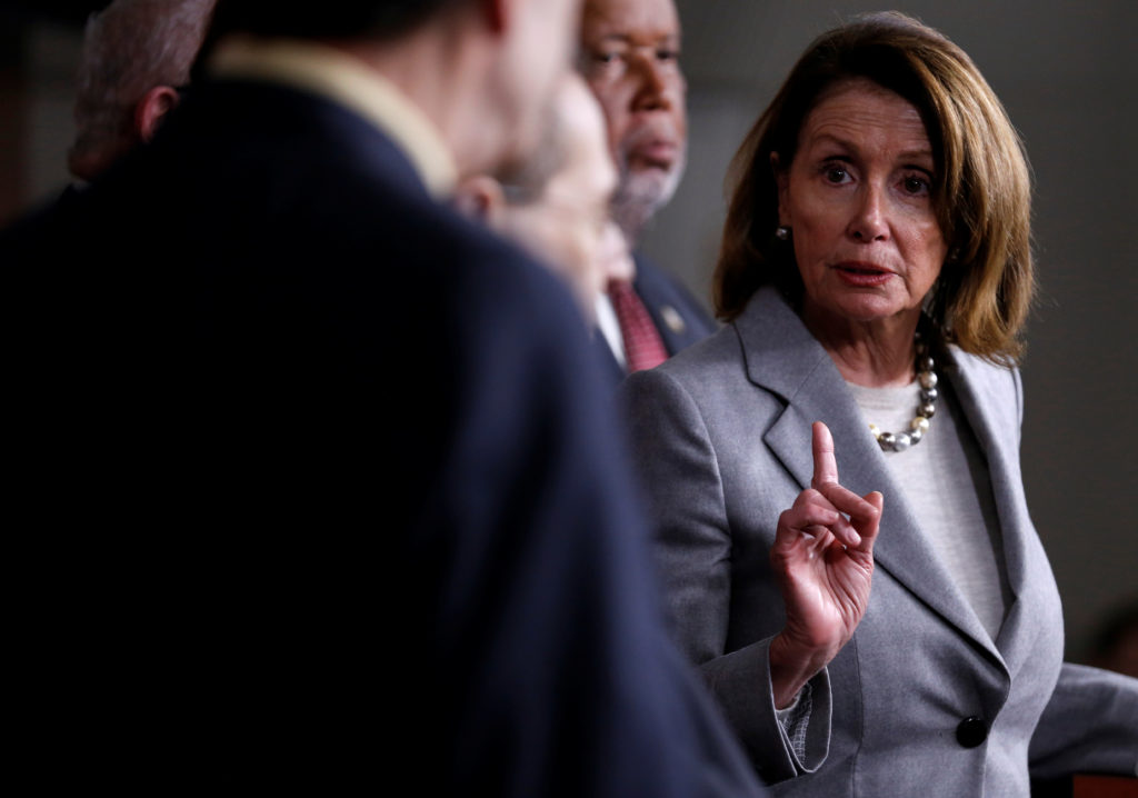 File photo of House Democratic leader Nancy Pelosi by Joshua Roberts/Reuters