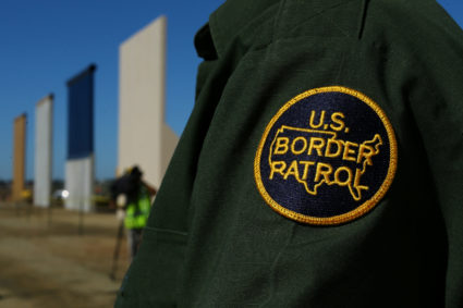 File photo of a border patrol officer by Mike Blake/Reuters
