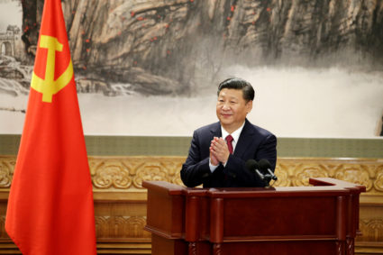 File photo of Chinese President Xi Jinping in Beijing by Jason Lee/Reuters