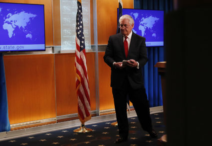 Tillerson is one of a wave of departures. Why is Trump cleaning house?