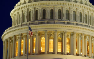 The United States Capitol Dome is seen before dawn in Washington, D.C. Photo by Gary Cameron/Reuters