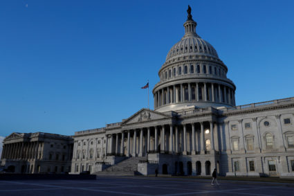 Photo of U.S. Capitol by Leah Millis/Reuters