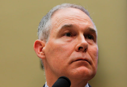 EPA Administrator Scott Pruitt testifies before a House Energy and Commerce Subcommittee hearing on the FY2019 Environmental Protection Agency budget in Washington, D.C. Photo by Brian Snyder/Reuters