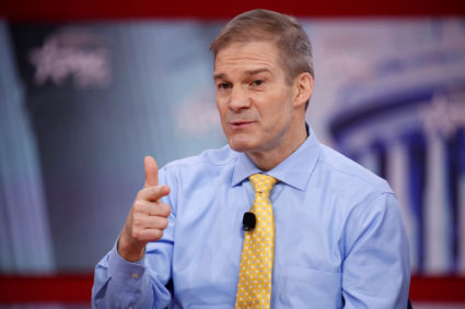 Rep. Jim Jordan (R-OH) speaks at the Conservative Political Action Conference (CPAC) at National Harbour, Maryland, U.S., February 23, 2018. REUTERS/Joshua Roberts - RC1D2BCA4F60