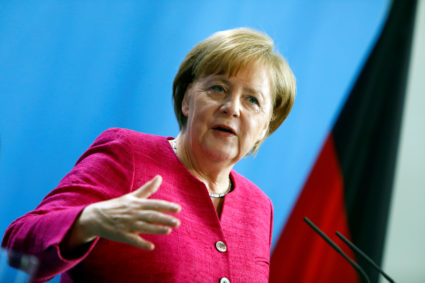 Angela Merkel says climate change is 'a fact,' laments U.S. stance