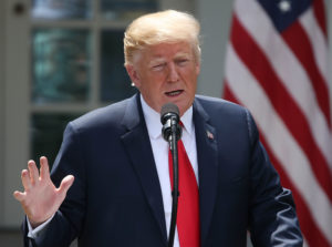 File photo of President Donald Trump by Mark Wilson/Getty Images