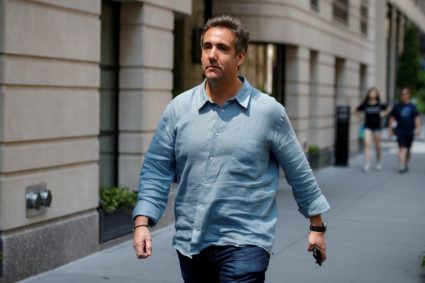 Trump finds it 'inconceivable' lawyer would tape a client