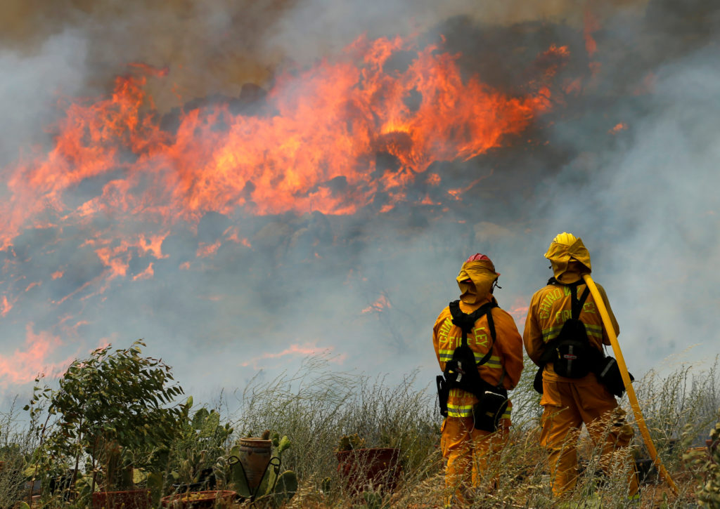 California Fire Evacuation Surge While Storm Puts SoCal Hills At Risk