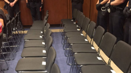 Public seating at Kavanaugh hearing cut in half, then restored again