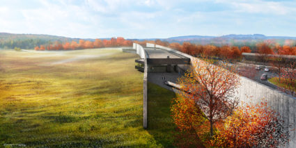 Artist rendition of the Flight 93 National Memorial in Shanksville, Pa.