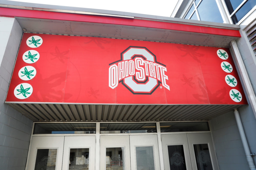 The exterior of a building on The Ohio State University campus is seen in Columbus, Ohio, U.S., August 6, 2018. REUTERS/Sh...