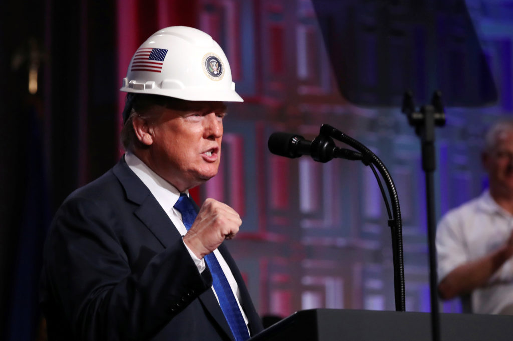 WATCH Trump tells electrical contractors that strong economy means