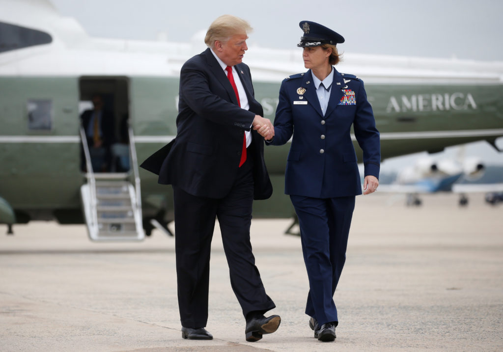WATCH: Trump talks policing, border security at police chiefs event ...