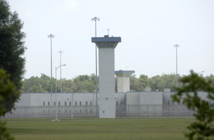 A watch tower stands among the buildings of the Coleman Federal Correctional Complex in Coleman, Florida, July 20, 2010. Photo by REUTERS/Phelan M. Ebenhack