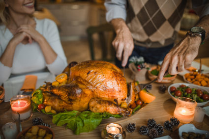 Be cautious when preparing and consuming turkey this Thanksgiving amid ongoing salmonella outbreak. Photo by Getty Images.