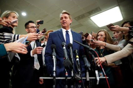 Departure of Trump's GOP critics in Senate leaves a void