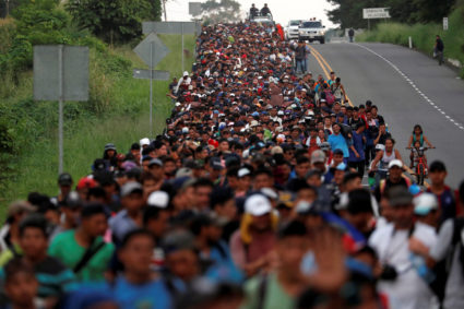 &lsquo;We are not killers:&rsquo; Migrants in caravan respond to Trump