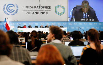 Participants take part in plenary session during COP24 UN Climate Change Conference 2018 in Katowice, Poland. Photo by Kacper Pempel/Reuters