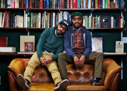 The Lucas Brothers, identical twin comedians, get some of their inspiration from philosophy. Courtesy: The Lucas Brothers