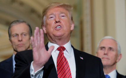 AP fact check: Trump says he hasn&rsquo;t left White House in 'months.' Actually, he has.