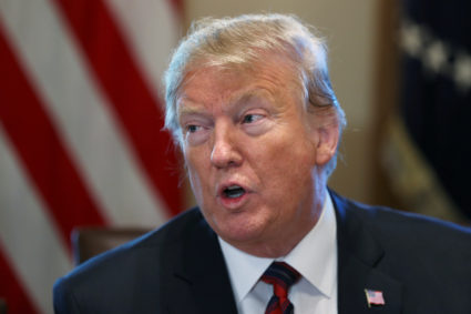 Trump told Pelosi the shutdown would have to delay her trip, which was to begin Thursday. Photo by Leah Millis/Reuters