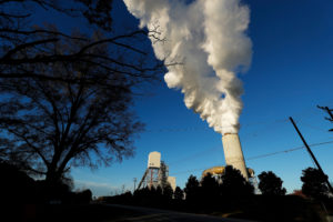 FILE PHOTO: A view of Duke Energy’s Marshall Power Plant in Sherrills Ford, North Carolina, U.S. November 29, 2018. Picture taken November 29, 2018. REUTERS/Chris Keane/File Photo
