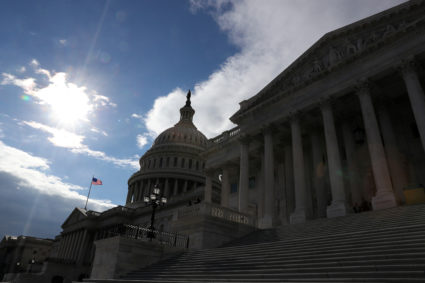 The U.S. Capitol building is seen as a partial government shutdown enters its 19th day on Capitol Hill in Washington, U.S., January 9, 2019. REUTERS/Jonathan Ernst