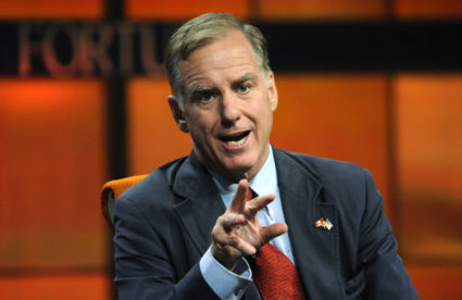 Howard Dean, physician and former chairman of the Democratic National Committee, speaks during a 2009 technology conference in Pasadena, California. Photo by Phil McCarten/Reuters