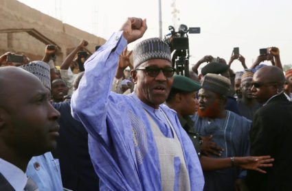 Nigeria's president poised to win second term