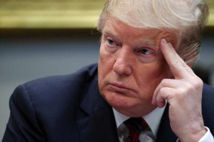 With 'angry' weekend Twitter storm, Trump took on GM, McCain