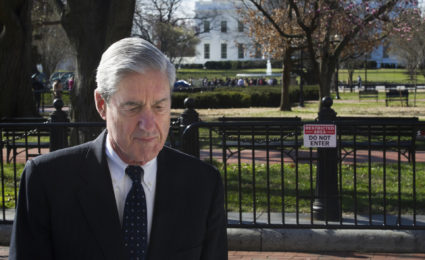 Special Counsel Robert Mueller walks past the White House after attending services at St. John's Episcopal Church, in Washington, Sunday, March 24, 2019. Photo by AP Photo/Cliff Owen)