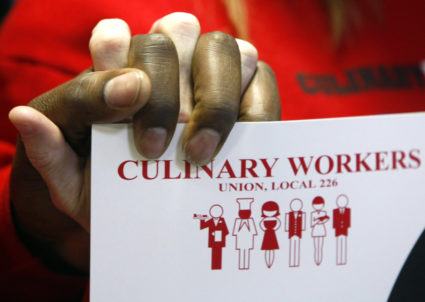 Unions urge Democrats to focus on kitchen table economics