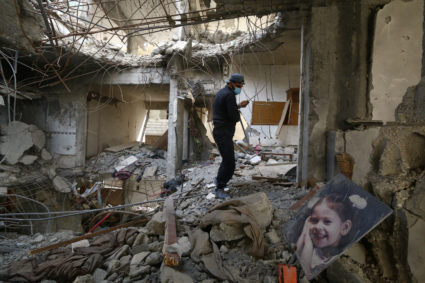 After the fall of ISIS caliphate, its capital remains a city of the dead