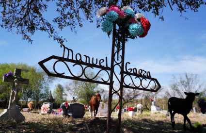 Historic cemeteries and family memories stand in the path of Trump's border wall