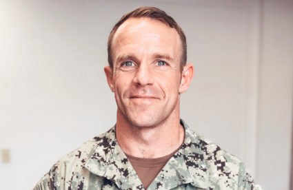 U.S. Navy SEAL Special Operations Chief Edward Gallagher, charged with war crimes in Iraq, is shown in this undated photo provided May 24, 2019. Courtesy Andrea Gallagher/Handout via Reuters