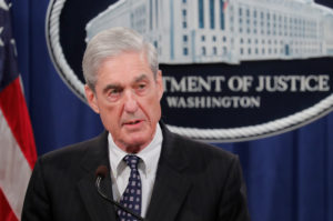 U.S. Special Counsel Robert Mueller makes a statement on his investigation into Russian interference in the 2016 U.S. presidential election at the Justice Department in Washington, U.S., May 29, 2019. REUTERS/Jim Bourg